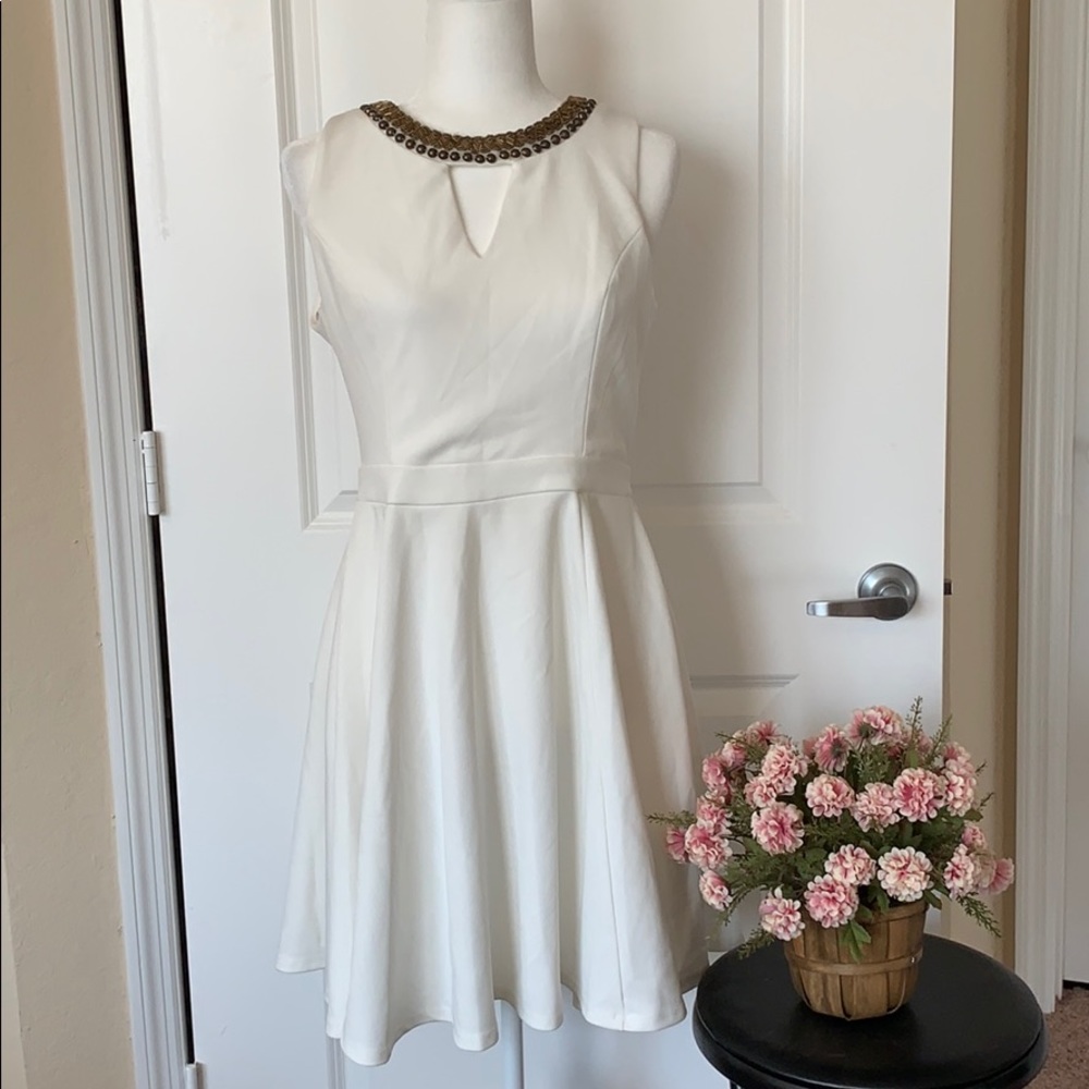 White dress